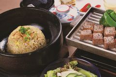 Saikoro Steak & Garlic Rice Set